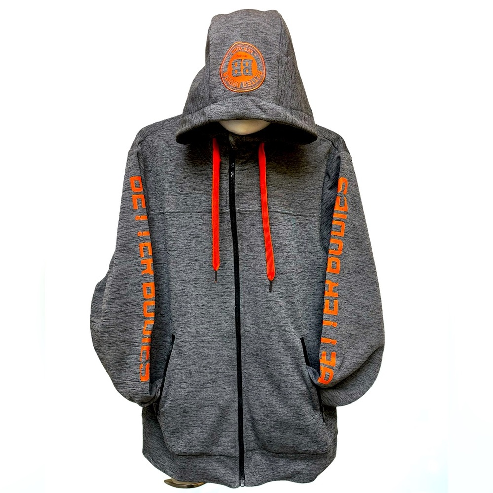 Rare out of production Better Bodies Zip Hoodie Size L